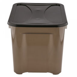 Контейнер для хранения пластмассовый 20л, 38,5х27х25,5см, универсальный, с крышкой, полипропилен, прозрачный (Россия) - Домашняя Мода фото 4