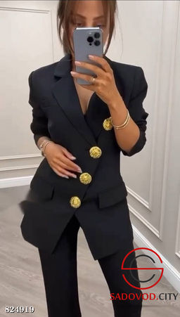 Вечерний женский костюм двойка