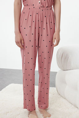 Gul Kurusu Kalpli Orme Pijama Tak?m? THMSS24PT00286 - Trendyolmilla фото 12