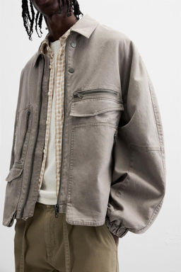 UTILITY JACKET WITH POCKETS - Zara фото 5