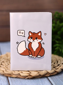 Обложка для паспорта Аниме Fox love, плотность 560 мкм
