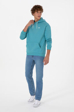Erkek Mint Basic Sweatshirt Sepette S_rpriz _ndirim - U.s. polo assn фото 4