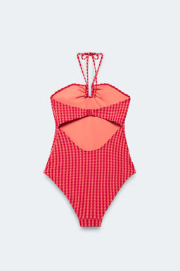 BA?ADOR HALTER VICHY LIMITED EDITION / BURGANDY MARS - Zara фото 7