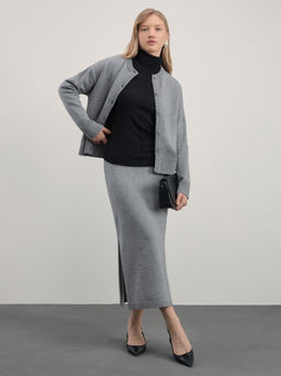 Водолазка из модала со швом / Zarina  фото 3