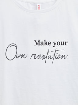 CONTE Футболка из хлопка Make your Own revolution LD 1225 white