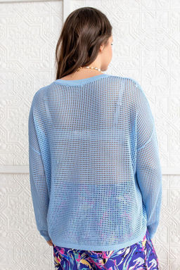 Джемпер Д-8802 небесный - Took a look фото 5