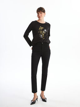 Straight Fit Kad?n Jean Pantolon