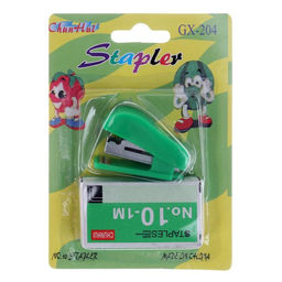 Степлер МИНИ, №10, до 7 листов + скобы №10, в блистере, МИКС - Calligrata фото 2