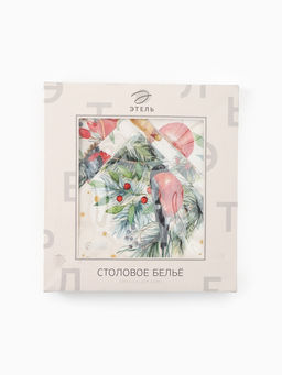 УЦЕНКА Набор столовый Этель Сhristmas bells скатерть 150?180 2 см с ГМВО, салфетки 40?40 см-8 шт. 7