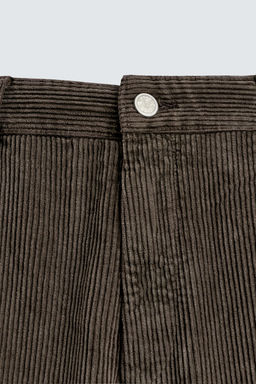 CARROT FIT CORDUROY TROUSERS - Zara фото 8