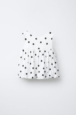 POLKA DOT BALLOON T-SHIRT - Zara фото 2