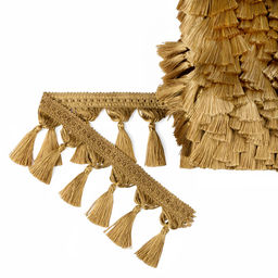 Бахрома Gamma 95 мм с кистями 2030 25 м 1 м