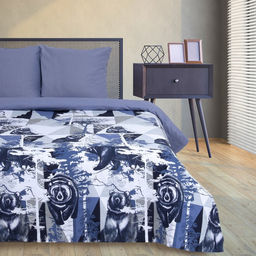 Постельное бельё Этель евро Геометрия леса 200*217 см, 240*220 см, 70*70 см -2 шт