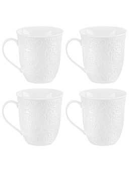 Набор кружек 4 пр. 400 мл 12,5*9,5*10 см "Лоза", фарфор