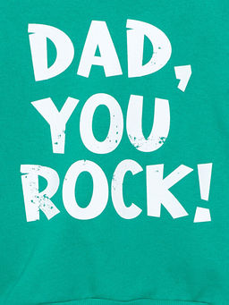 Bisiklet Yaka Uzun Kollu Bask?l? Erkek Bebek Sweatshirt 2li - Waikiki фото 3