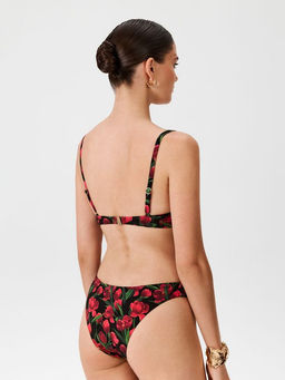Infinity / Бюстгальтер купальный жен. V-shape Classic Nefeli красный принт - Infinity Lingerie фото 5