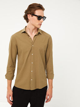 Slim Fit Uzun Kollu Erkek G?mlek