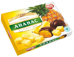 Ананас в шоколаде 160гр/МИР