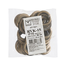 Micron RVK-15 Кольцо для блочек d 15 мм 100 шт №24 под бронзу