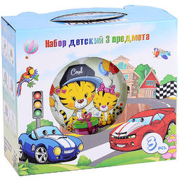 31433 Детский набор 3пр ТигрятаLR (х12) - Mayer&boch фото 3