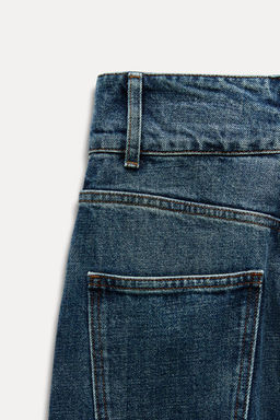 ZW COLLECTION RELAXED HIGH-WAIST JEANS - Zara фото 7