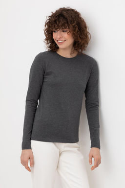 ЕВТ 3263/тем.серый меланж джемпер жен