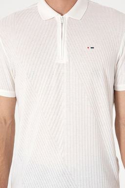 Erkek Regular Fit Polo Yaka Krem Ti__rt Sepette S_rpriz _ndirim - U.s. polo assn фото 6