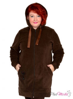 Толстовка Модель №1442 размеры 44-84 - Plusmoda фото 5