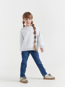 Джинсы прямые Синие - Bungly фото 8