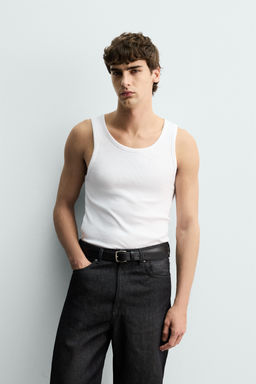 BASIC RIBBED TANK TOP - Zara фото 2