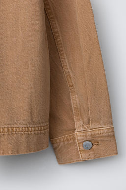 CANVAS OVERSHIRT WITH POCKET - Zara фото 4