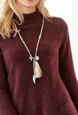 Пуловер, бордовый - Linea tesini фото 5