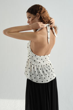Top halter con peplum - H&m фото 6