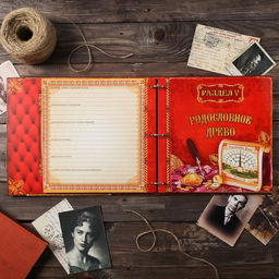 Родословная книга «Семейные традиции», 58 листов, 30 х 30 см