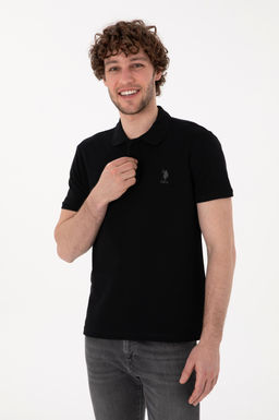 Erkek Slim Fit Polo Yaka A__k Mavi Basic Ti__rt Sepette S_rpriz _ndirim - U.s. polo assn фото 3