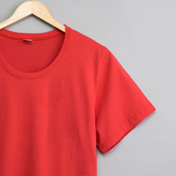 Футболка женская цвет красный, размер 46