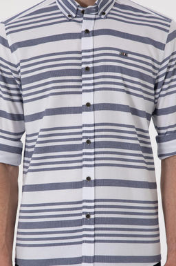 Мужская темно-синяя рубашка с длинным рукавом Неожиданная скидка в корзине - U.s. polo assn фото 6