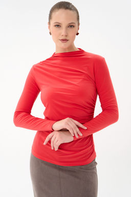 Лонгслив Нора (оранжевый)