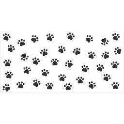 Защитная самоклеящаяся пленка на месте кормления/туалета питомца Лапки черные 50х25 см - Simaland фото 2