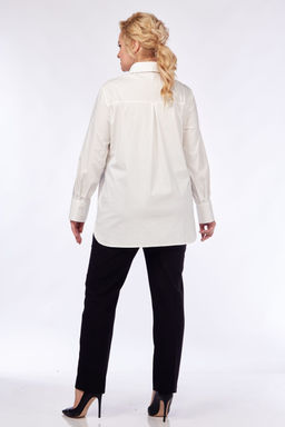 Рубашка Элль стиль 2243а молоко  фото 2