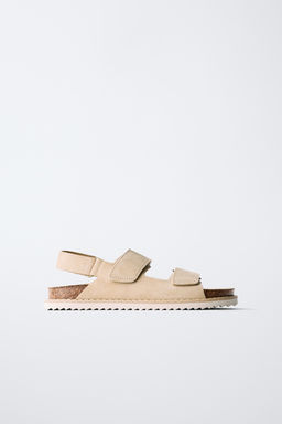 SANDALIA PIEL / Marr?n Arena