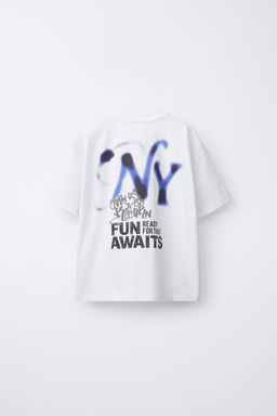 CAMISETA ESTAMPADA URBAN / Blanco - Zara фото 3