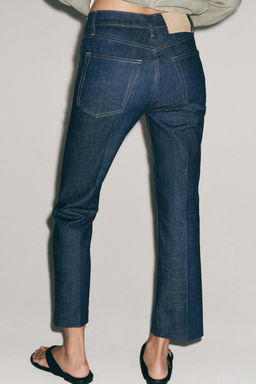 JEANS ZW COLLECTION BOOTCUT TIRO MEDIO / Azul medio - Zara фото 3