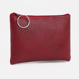 Цена за 2 шт. Кошелёк женский на молнии, 14×1×9 см, бордовый
