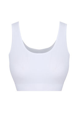 TRENDYOLMILLA Beyaz Seamless/Dikissiz Balensiz Bralette Orme Sutyen THMAW22SU0027  фото 9