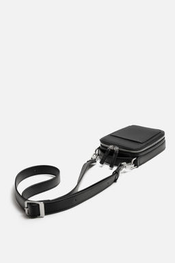 TEXTURED VERTICAL CROSSBODY BAG - Zara фото 5