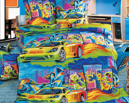 Постельное белье Граффити 1 Перкаль