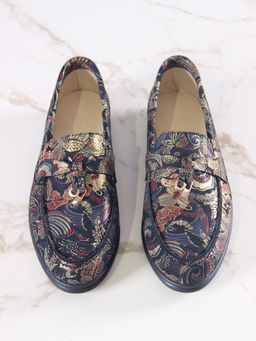 Лоферы 170.2614bl.Черный феникс