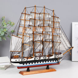 Макет парусного корабля 48х46 см / 8575-50 /уп 6/ - Галеонтрейд фото 2