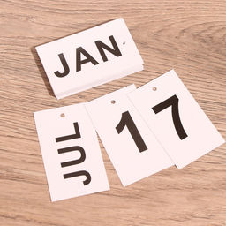 Сувенир вечный календарь HOME, 2.53020 см, дерево, белый - Simaland фото 6